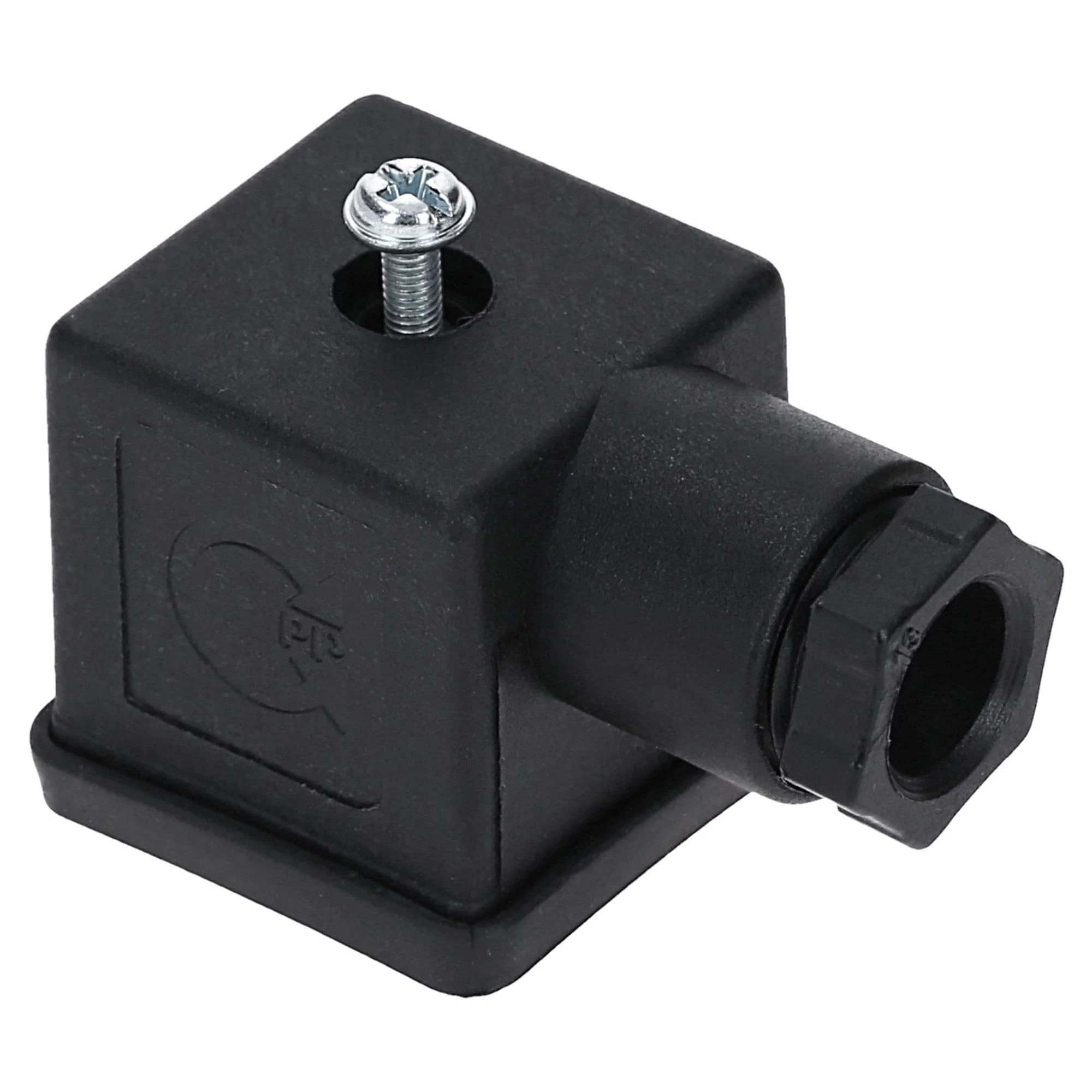 Kalitec Pack of 3 Valve Connectors 3-Pin Black Form A I Contact Surface 27 x 27 mm² I PG9 I Contact Separation 18 mm I Protection IP 65 I Valve Connector for Solenoid Valve I Cube Plug 2-Pin + PE - Image 4