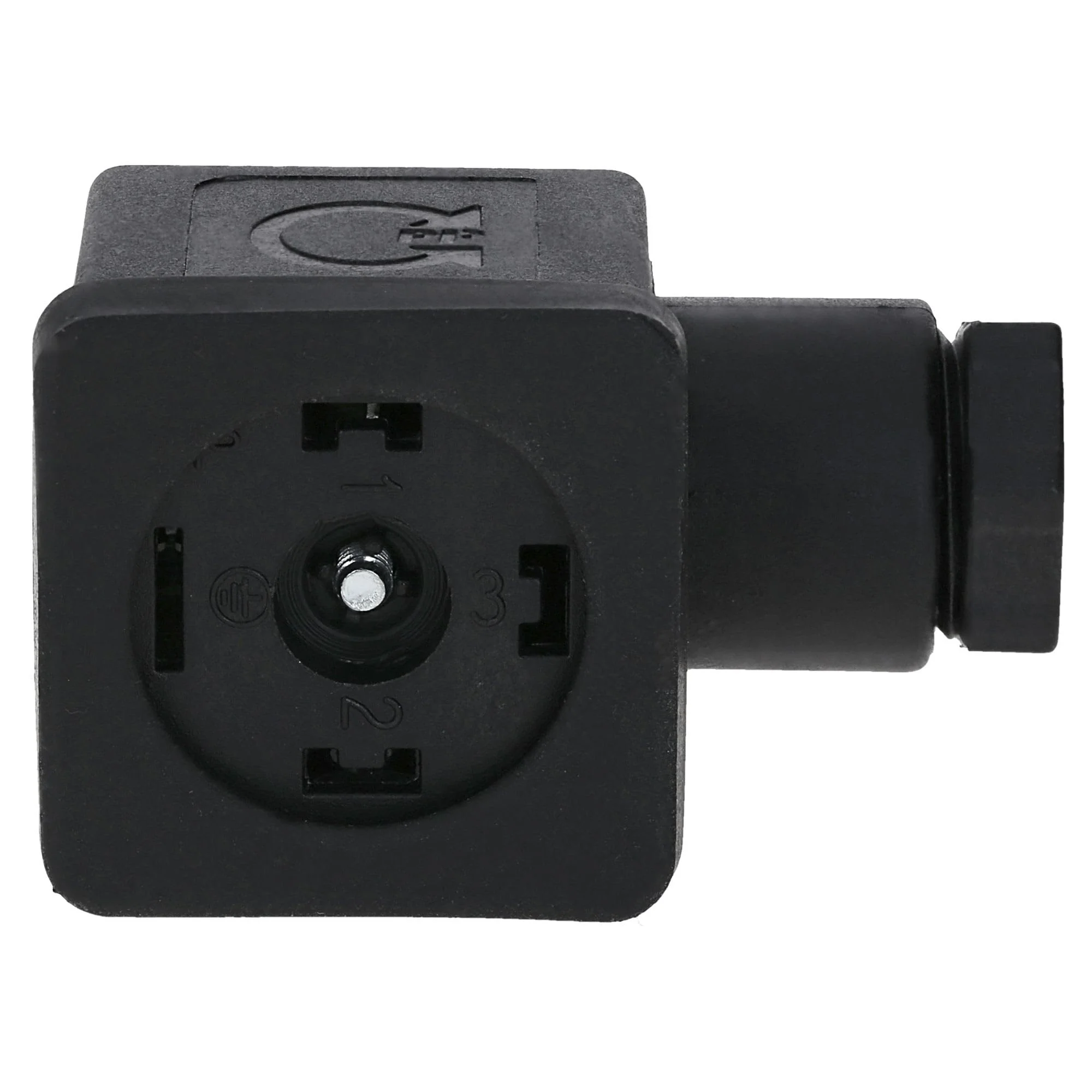 Kalitec Pack of 3 Valve Connectors 3-Pin Black Form A I Contact Surface 27 x 27 mm² I PG9 I Contact Separation 18 mm I Protection IP 65 I Valve Connector for Solenoid Valve I Cube Plug 2-Pin + PE - Image 5