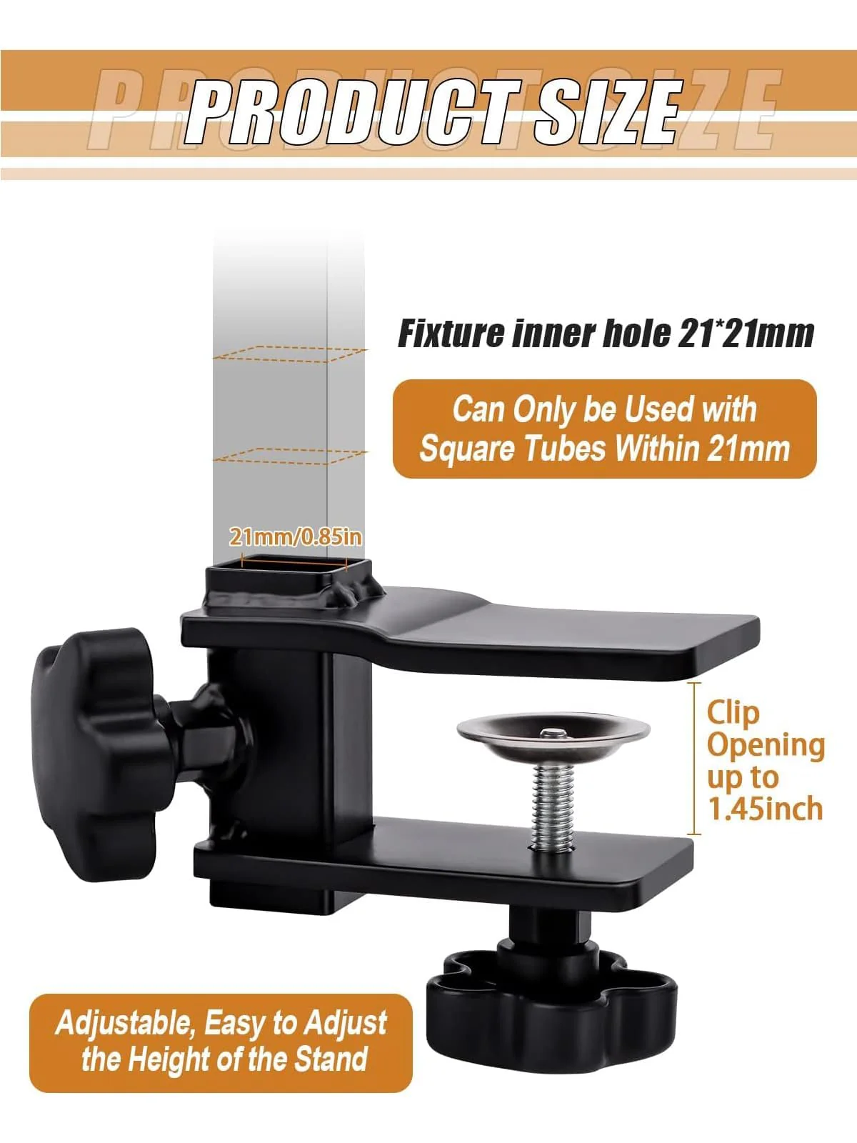 Kalolary Grooming Table Clamps - Adjustable Replacement Aid to Attach Grooming Arms - Image 2