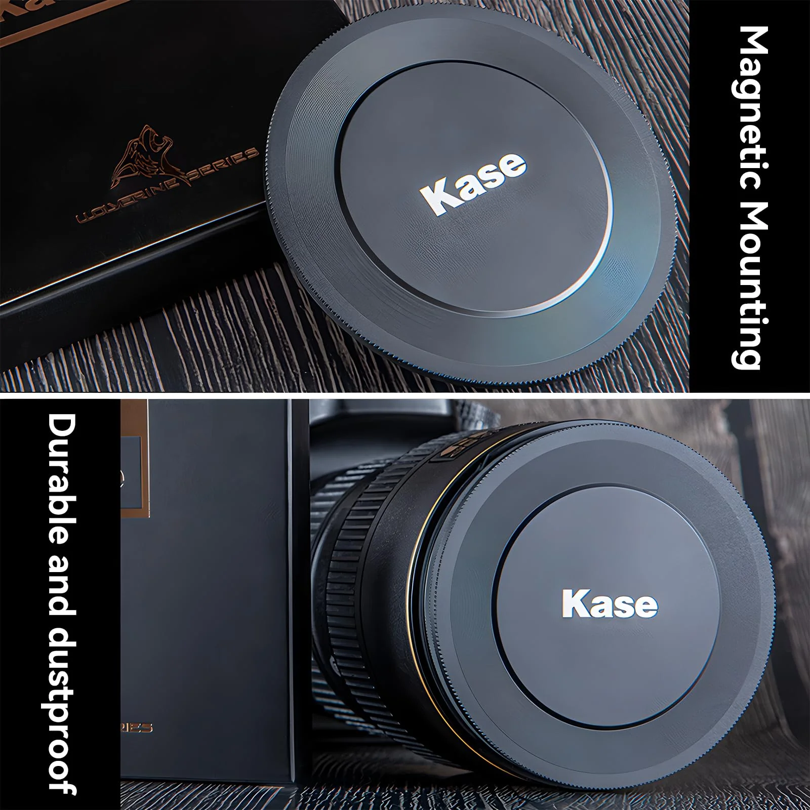 Kase 67mm Magnetic Lens Cap, CNC Aluminum & Optical Glass Center Press-on Cover, 1s Install，Fits for Canon Nikon Sony Fuji DSLR Mirrorless - Image 7