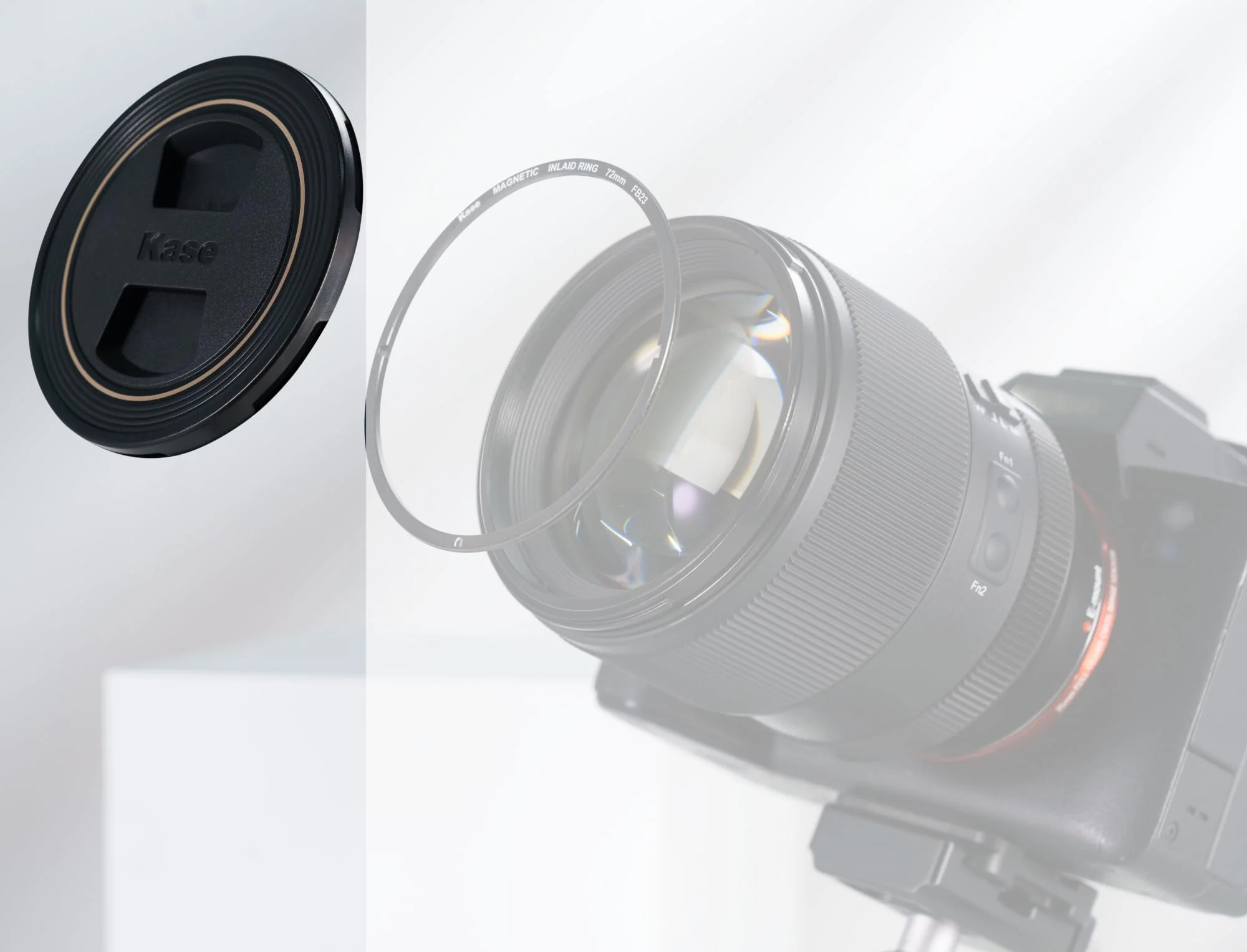 Kase Magnetic Pinch Lens Cap Plus Universal fits Wolverine, Revolution & Skyeye (82mm) 82mm - Image 4