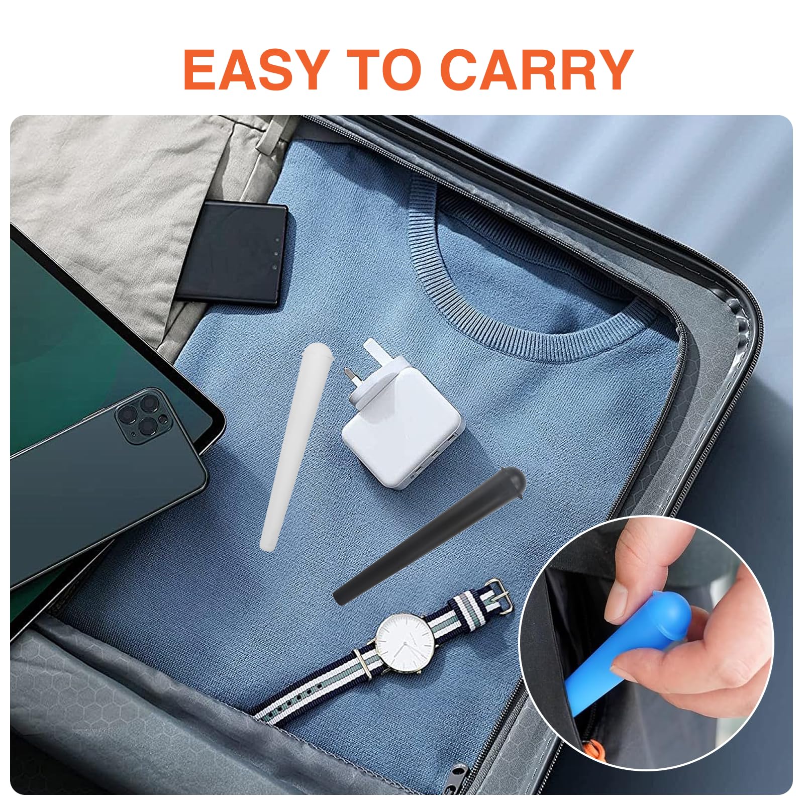 Katyjun Joint Case, Joint Case Storage Case 120 mm Transport Case Tube for Carrier Transport Pack of 20 - Image 7