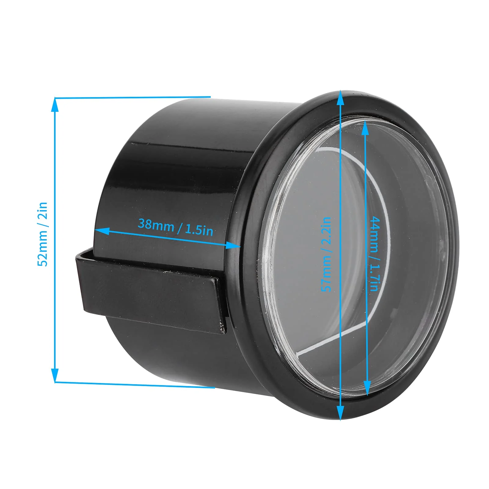 Keenso Car Tachometer, 2in LCD Digital Tachometer RPM Meter Universal for 12V Car - Image 5