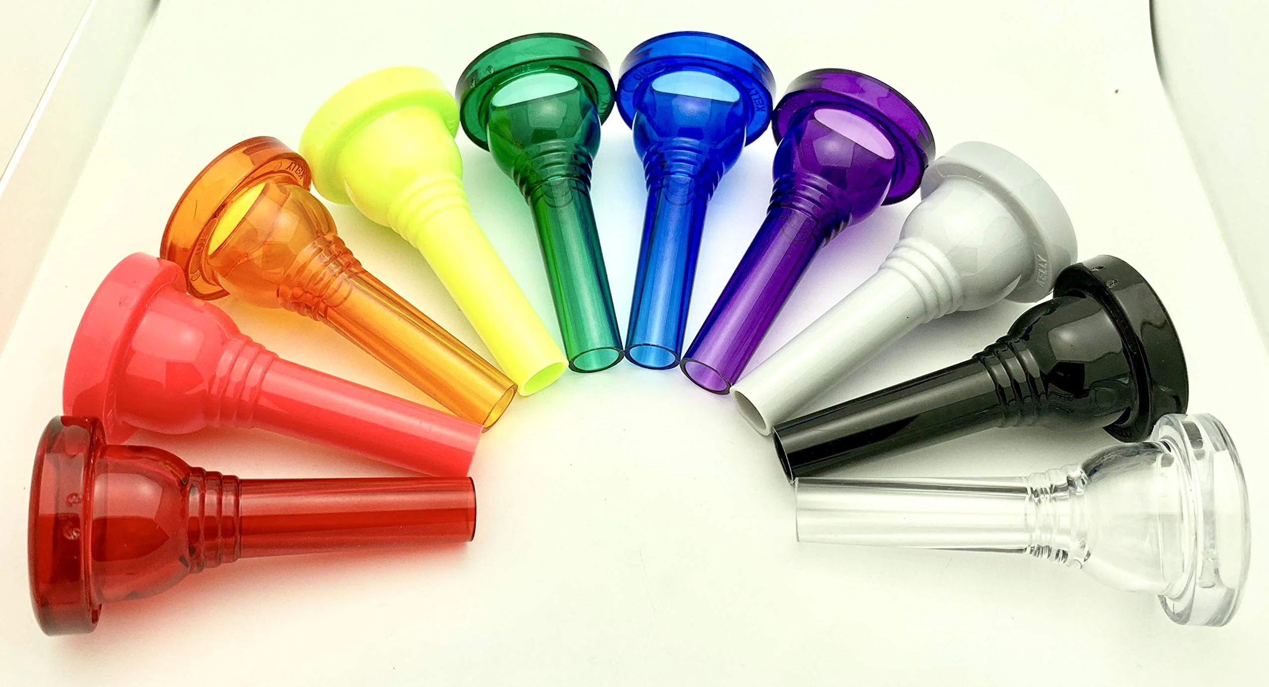 Kelly Mouthpieces Large Shank 51D Trombone Mouthpiece Crystal Clear - Image 2