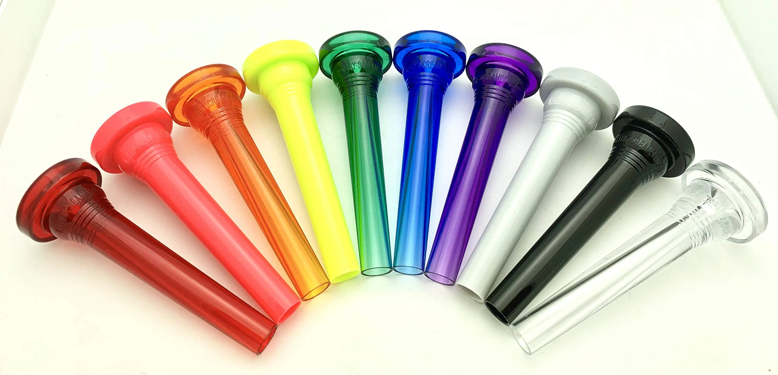 KELLY-SCREAMER - Lead-Trumpet Lexan-Mouthpiece - Punk-Pink - Image 2