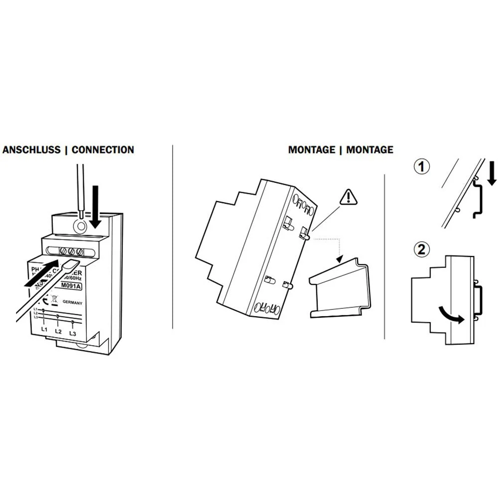 Kemo Electronic - Accoppiatore DIN trifase reti powerline homeplug onde convogliate max 650 Mbit/s - Image 3