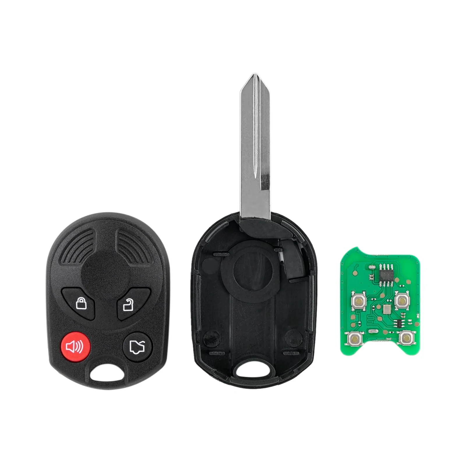 Key Fob Remote Replacement Fits for Ford Edge Expedition Explorer Flex Fusion Mustang Taurus 2007-2012/ Lincoln Navigator Zephyr MKZ MKX MKS 2006-2010/ Mercury Milan 2006-2011 OUCD6000022 (Pack of 2) - Image 6