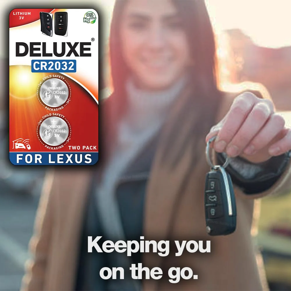 Key Fob Replacement Batteries for Lexus RX ES NX IS UX GX RC GS LS (RX350 ES350 NX300 RX450h NX200t ES300h GX460 NX350 GS350 IS300 UX200 IS350 UX250h RC350) Smart Remote (2-Pack) (Check Fitment Guide) - Image 6