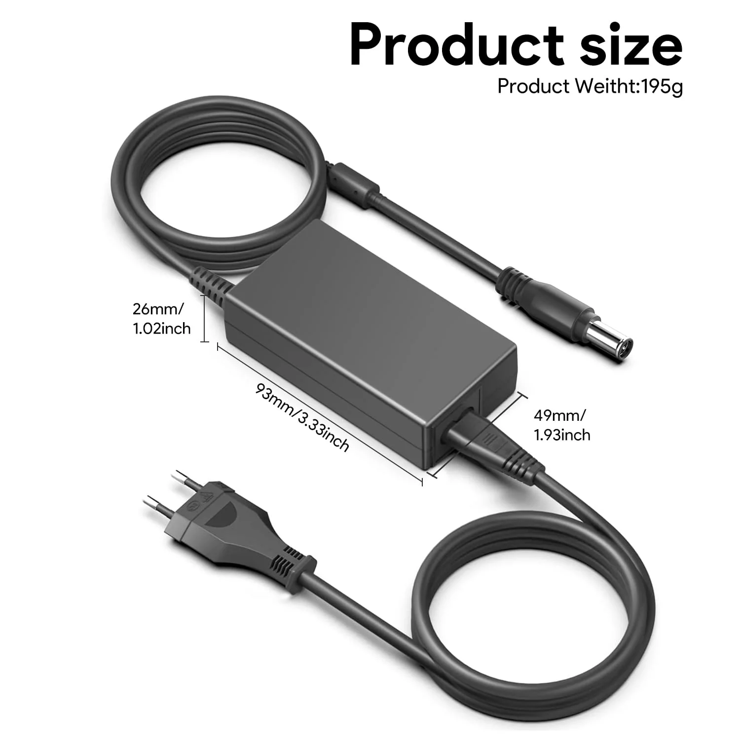 KFD Power Supply 24 V 2.7 A Charger for Löwenstein Prism Smart Plus/Max Prism Soft Plus/Max CPAP Sleep Apnea Device Weinmann WM 24480 Skynet ELK-A069 60 W Medical Adapter (Does Not Fit with 37 V 90 W - Image 5
