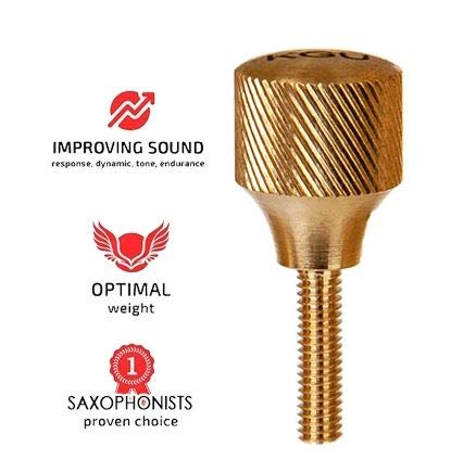 KGUBrass Heavy Saxophone Neck Screws, alto saxophone, tenor saxophone, soprano saxophone, baritone saxophone neck screws RawBrass Yamaha,Keilwerth,Antigua,Buffet,SelmerTS44 Raw Brass - Image 4