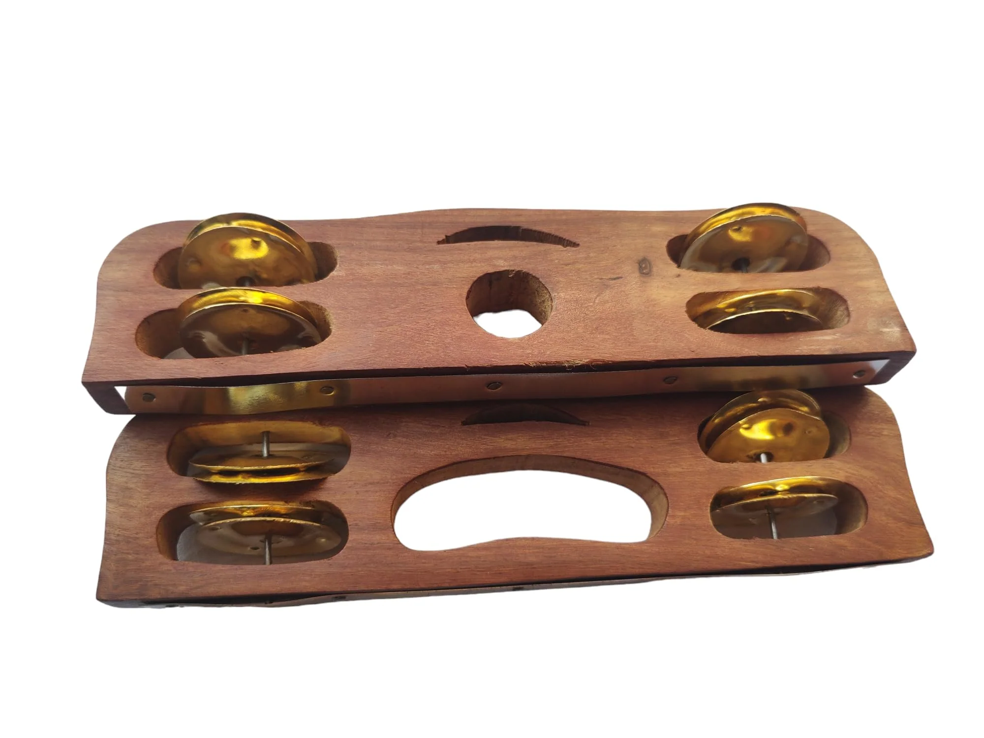 Khartal Pair Kartal Pair Length= 8.50 inch Wood Khartal Instruments Hand Cymbal