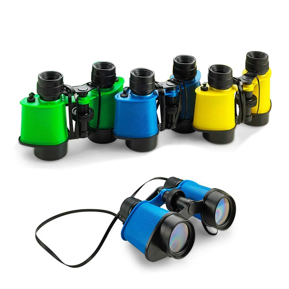 Kicko Toy Binoculars for Kids - 3.5 x 5 in Binoculars for Bird Watching, Jungle Exploration for Party Favors and Adventure Play - Durable (Pack of 12) 12 Pack - Image 8