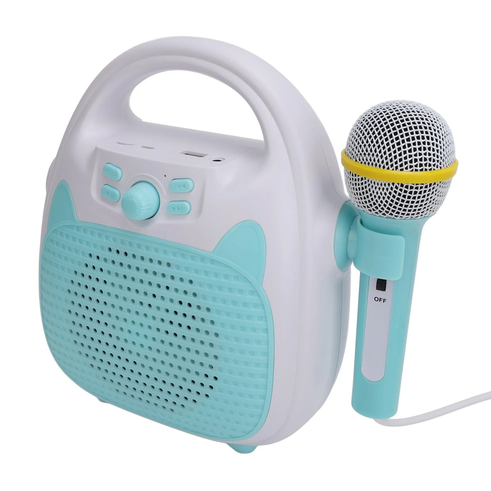 Kids Karaoke Machine Microphone Exercise Singing Talent Portable Speaker Children's Karaoke Stereo for Home Outdoor Party - Image 6