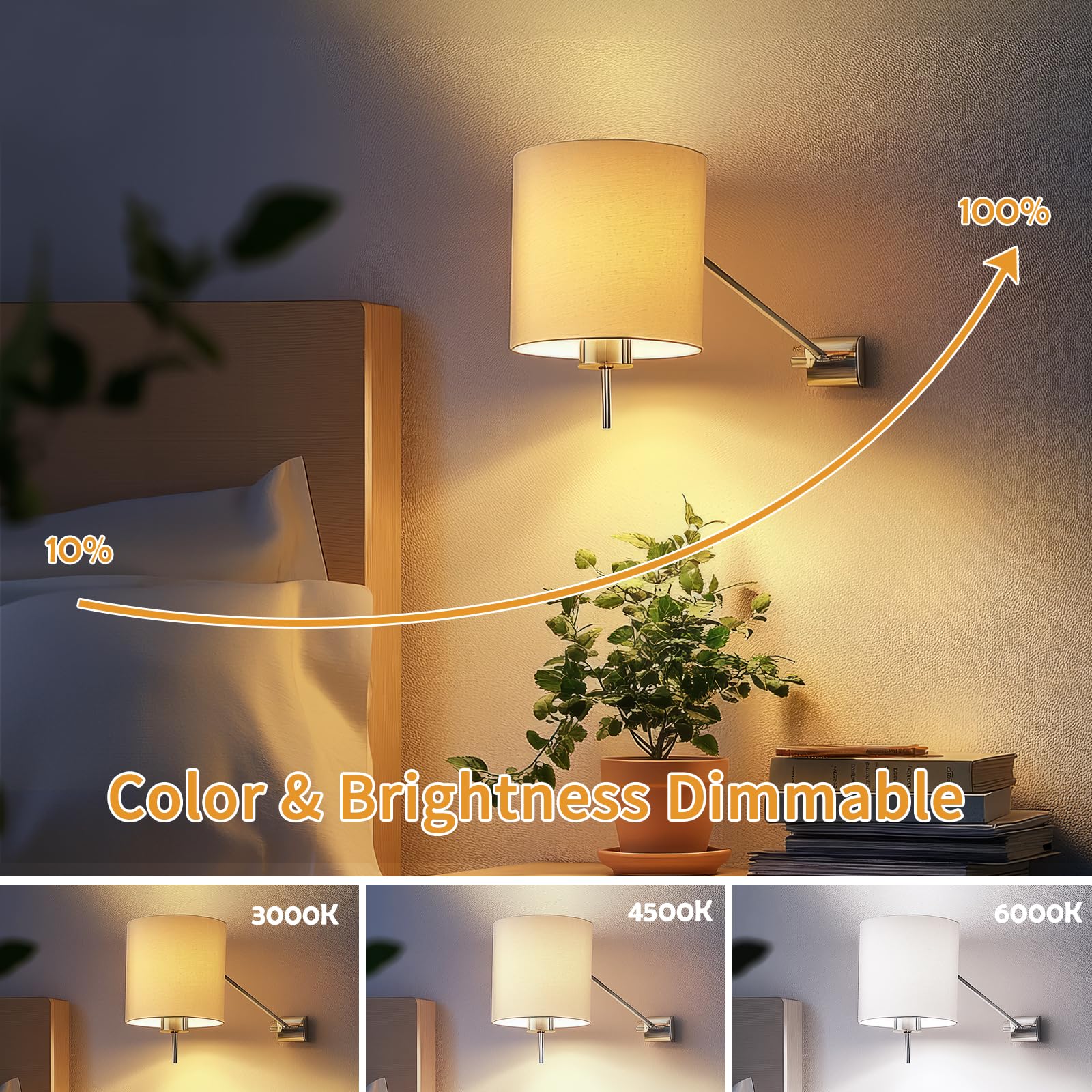 Kimjo Rechargeable Light Bulb with Battery - Rechargeable Bulb with Remote Control E27 USB 7 W - Battery Light Bulb 3 Colours Dimmable - Touch Control Outdoor Emergency Light Pack of 2 2 X Aufladbare Glühbirne 3 Farben - Image 4