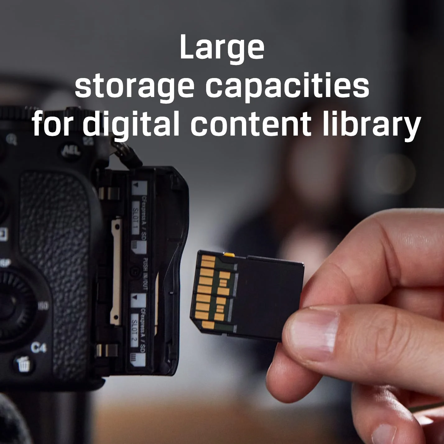 Kingston 256GB Canvas React Plus SD Card | Up to 280MB/s | High Performance Photography | Class 10 UHS-II U3 V60 | SDR2V6/256GB Black - Image 3
