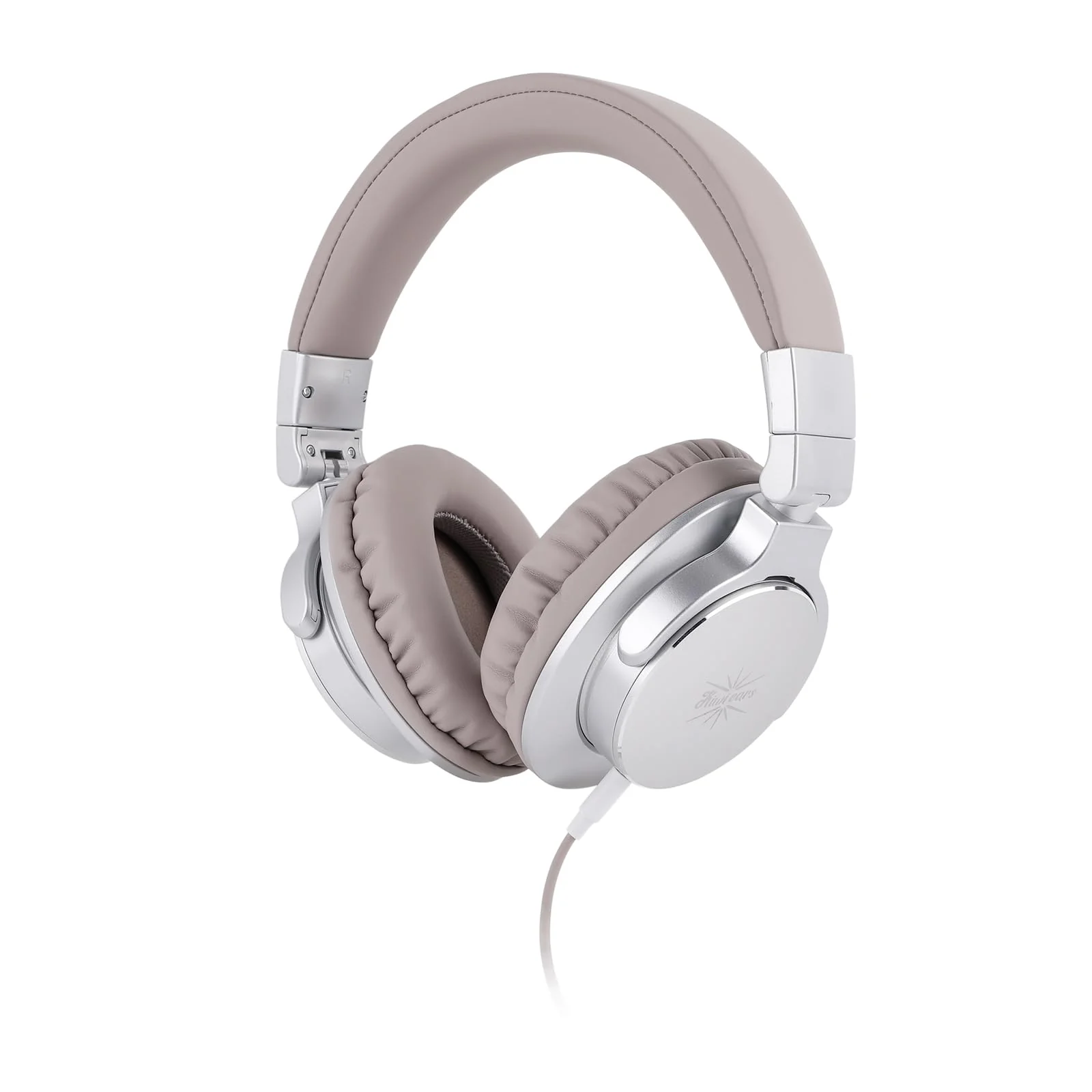 Kiwi Ears Division Monitor/DJ Headphones, Wired Over Ear Headphones, Gaming Headset, Mixing DJ Stereo Headsets with 40mm Drivers, 3.5mm/6.35mm Audio Jack for AMP Computer Recording Podcast Silver - Image 7