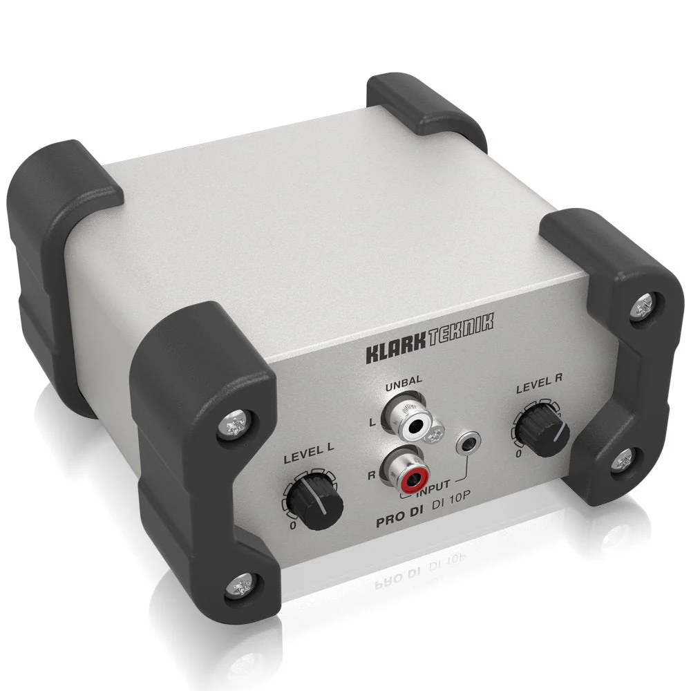 Klark teknik PRO DI DI 10P Passive DI Box with Stereo Input/Summed Mono Output, Midas Transformer and Extended Dynamic Range - Image 3