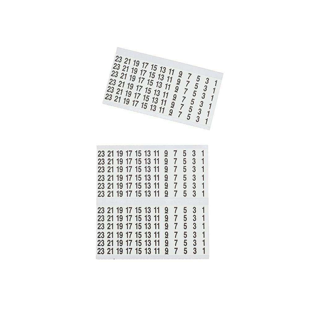 Klein Tools 56250 Wire Marker Book, 1-48 - Image 7