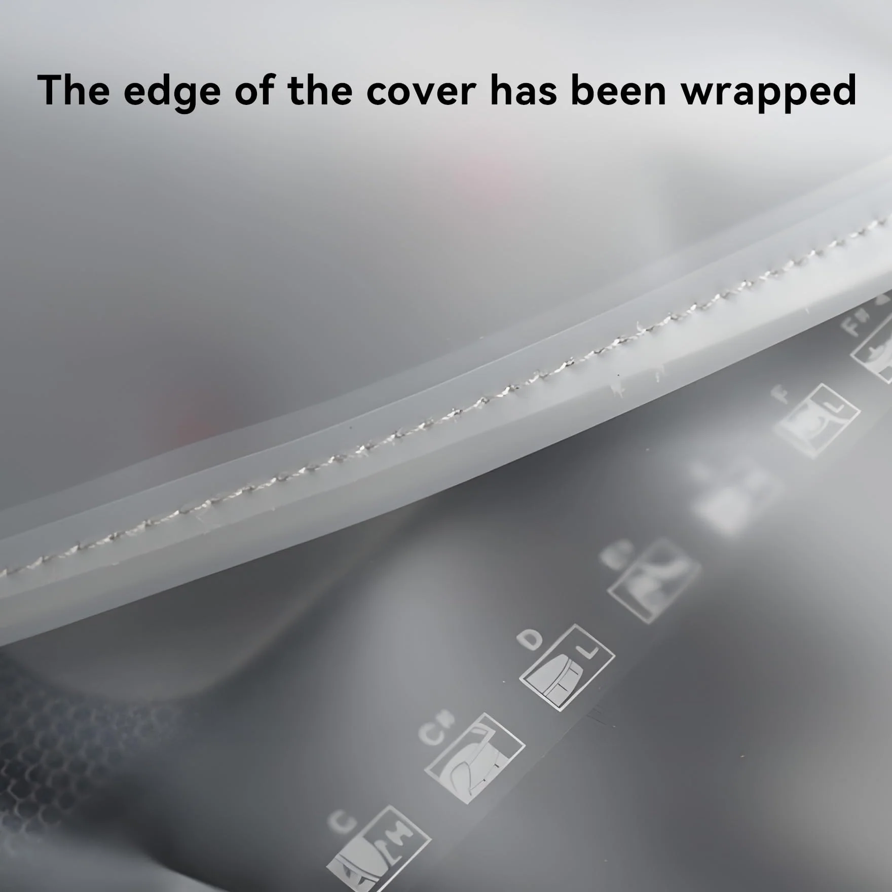 Klmnop Piano Keyboard Dust Cover for 88 Keys, Waterproof Transparent Piano Covers for Protection of Electric/Digital Piano(Clear) Clear - Image 4