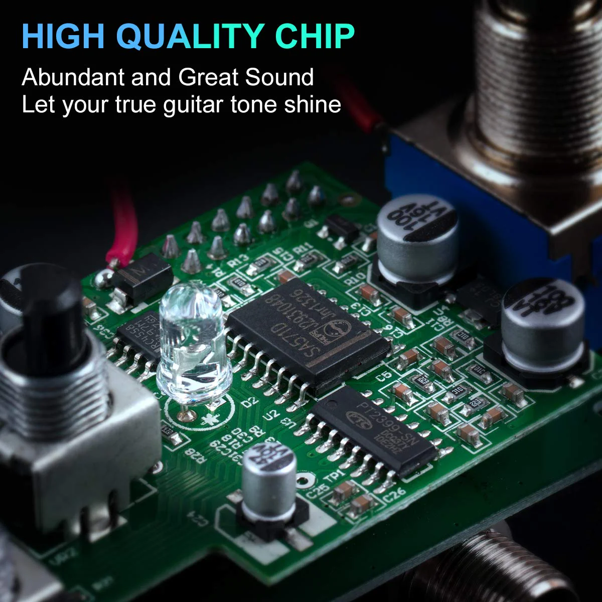 Kmise Digital Delay Electric Guitar Effects Pedal Mini Single Type DC 9V True Bypass - Image 4