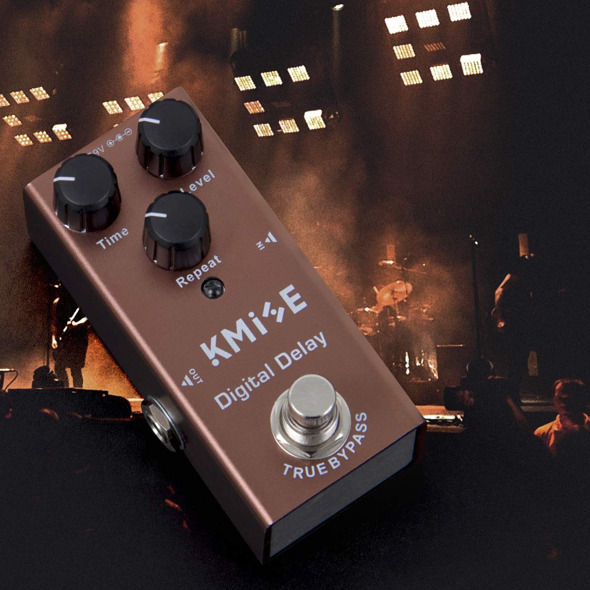 Kmise Digital Delay Electric Guitar Effects Pedal Mini Single Type DC 9V True Bypass - Image 8
