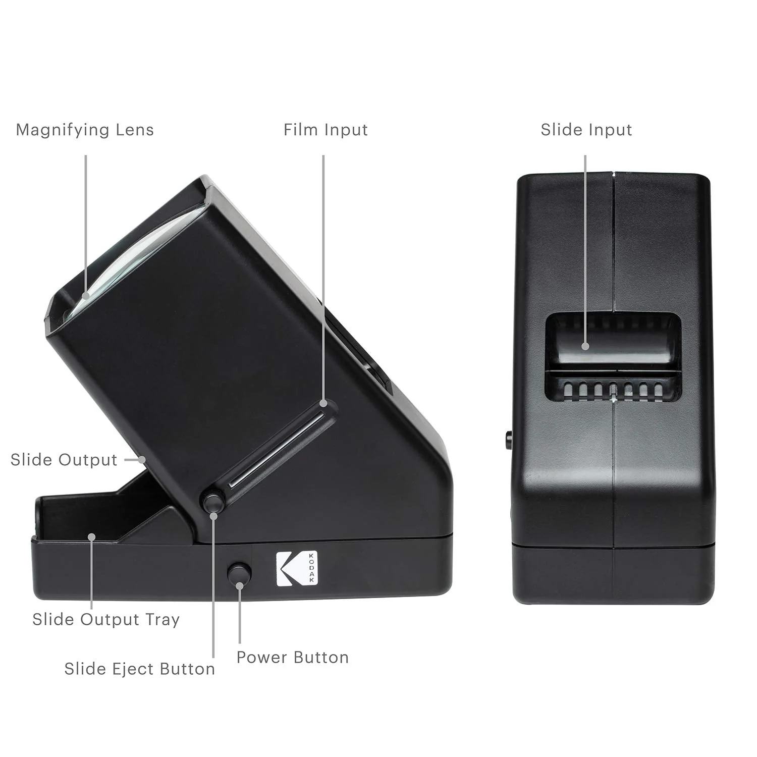 KODAK 35mm Slide and Film Viewer - Battery Operation, 3X Magnification, LED Lighted Viewing – for 35mm Slides & Film Negatives - Image 5