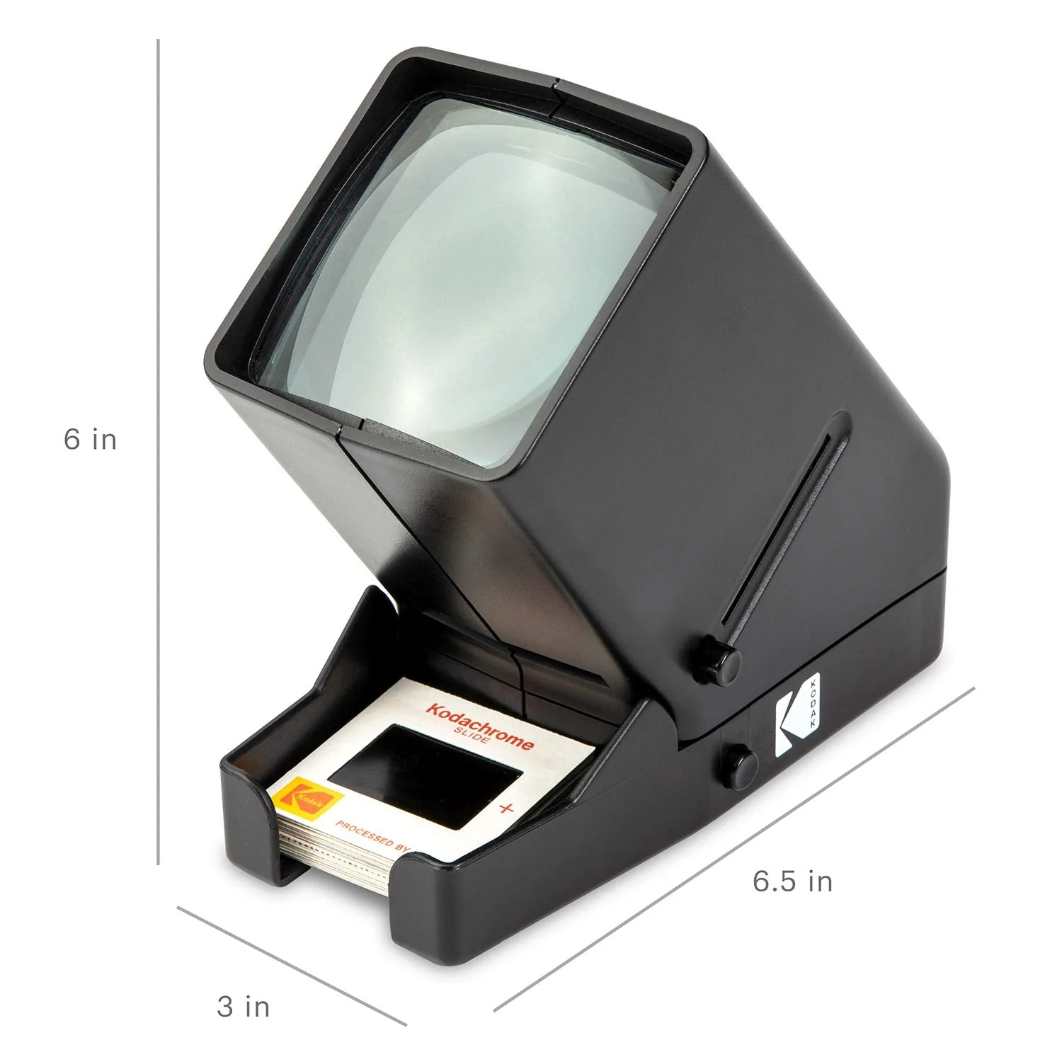 KODAK 35mm Slide and Film Viewer - Battery Operation, 3X Magnification, LED Lighted Viewing – for 35mm Slides & Film Negatives - Image 7