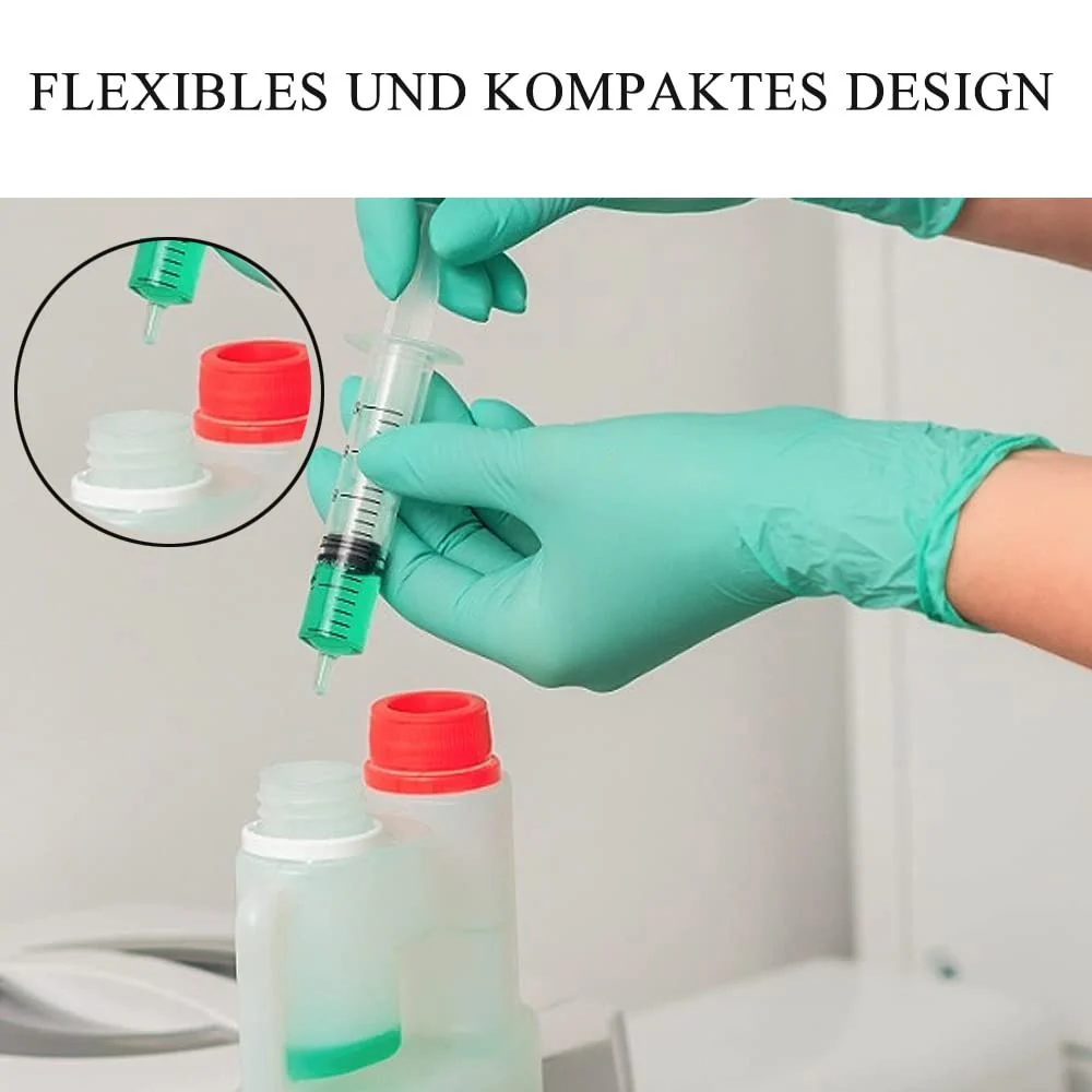 KOMUNJ Large Plastic Syringe with 1 Hose for Engine Oil Liquid Animal Feeding Experiments Industrial Use (60 ml) 60 ml - Image 5