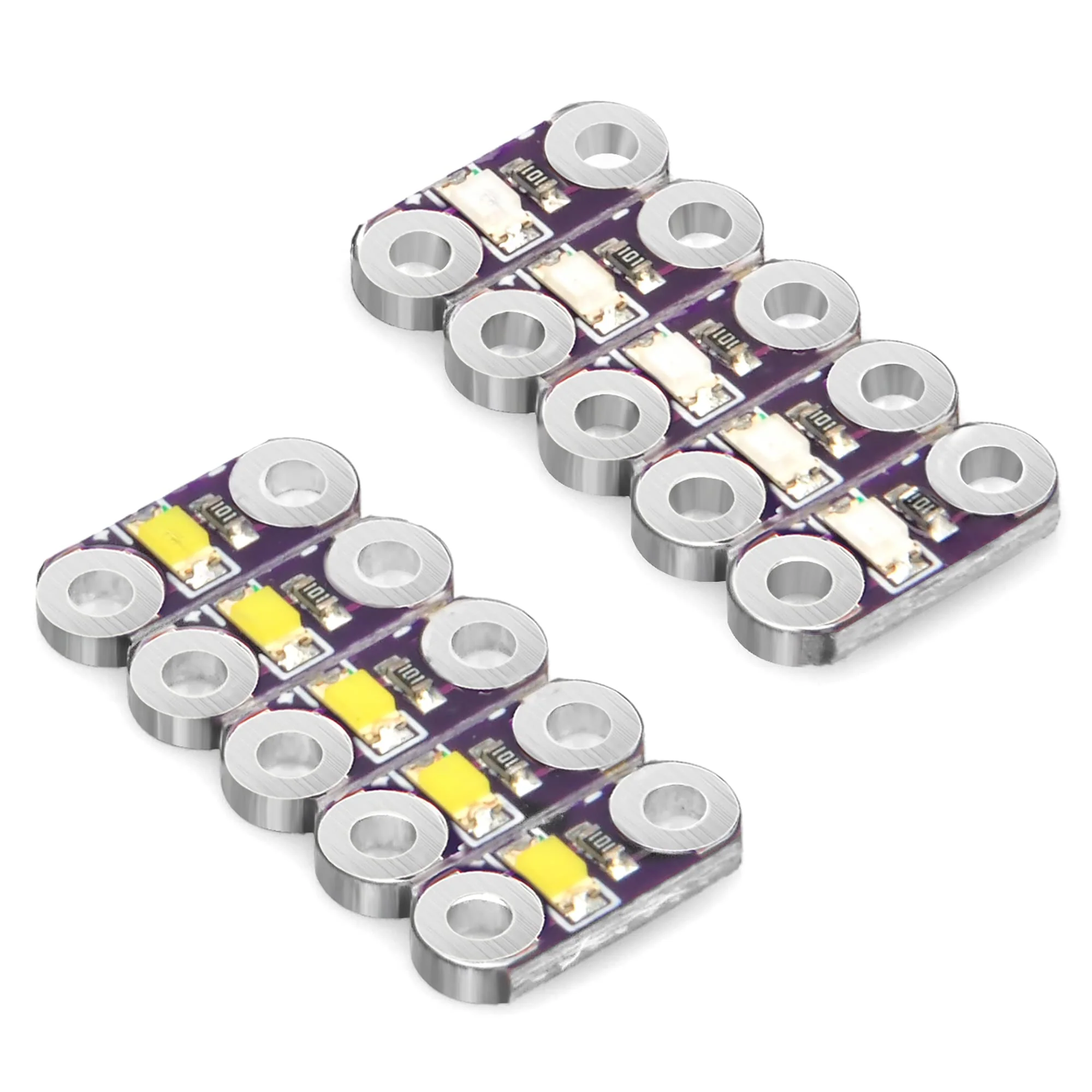 KOOKYE 25x LEDs Red/Yellow/White/Blue/Green for Arduino and Raspberry Pi Microcontroller (5x LEDs in Five Colours) - Image 3