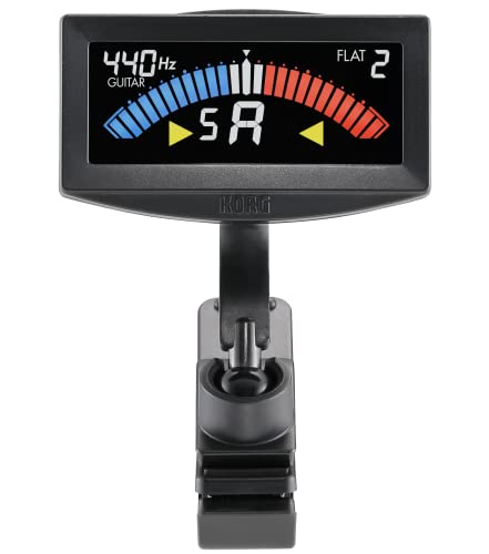 Korg - AW-4G-BK Pitchcrow Clip-on Guitar Tuner - Black Single - Image 4
