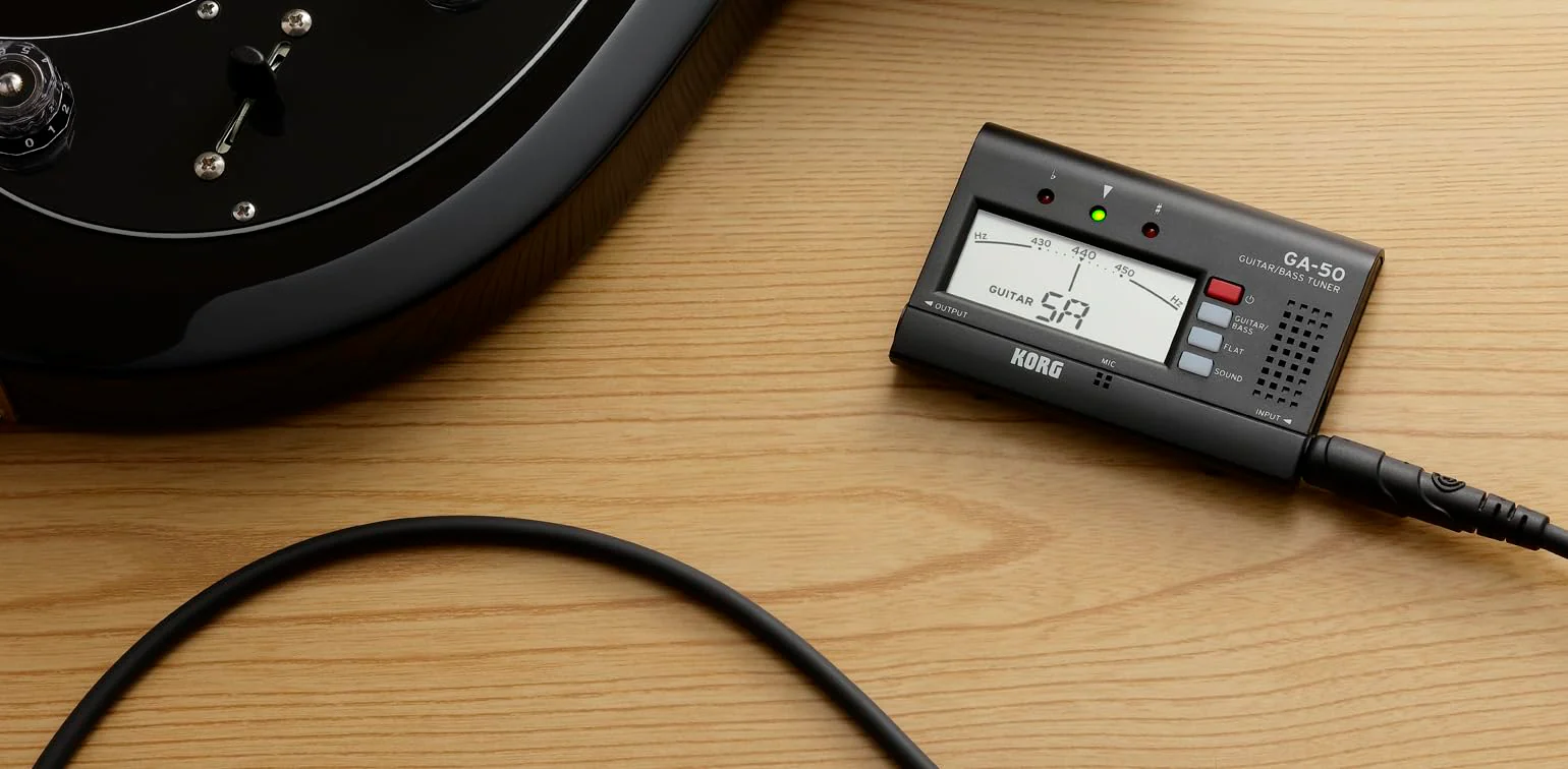 Korg GA-50 Guitar/Bass Tuner w/ Memory Backup and Auto Power-Off Function Single - Image 4