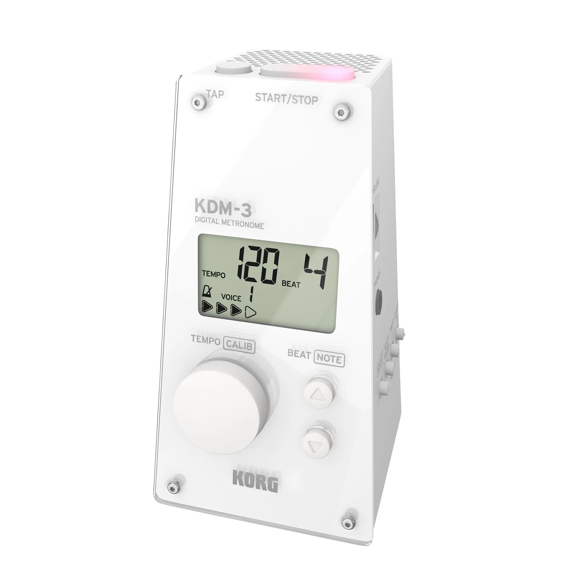 Korg, Metronome (KDM3WH) White KDM-3