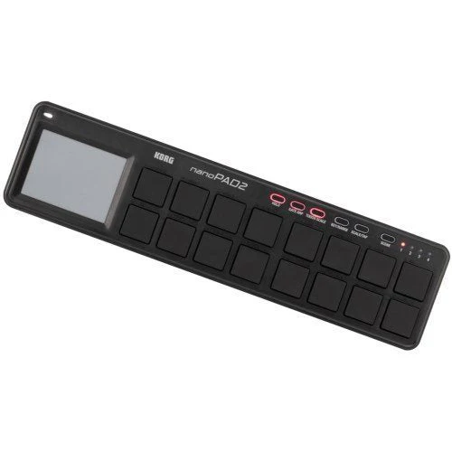 Korg nanoPAD2 Slim-Line USB MIDI Pads - Black - Image 2