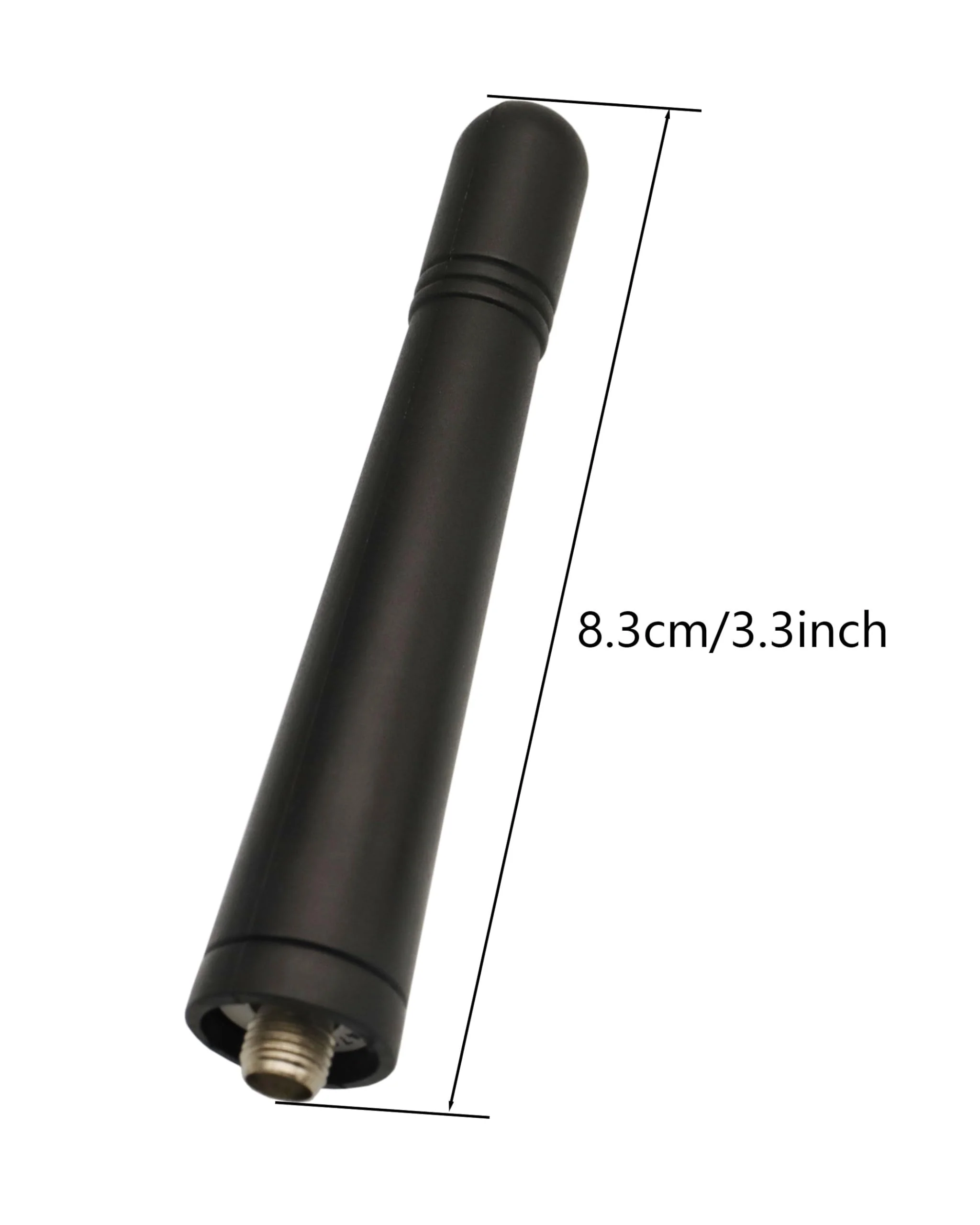 KRA-23 UHF 400-470MHz Stubby Antenna Compatible with Kenwood TK-380 TK-390 TK-3140 TK-3160 TK-3180 TK-3360 TK-3202 TK-3207 TK-3217 TK-3302 TK-3300 TK-3306 TK-5320 3.3Inch (10 Pack) - Image 2