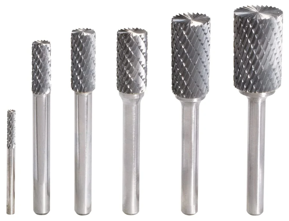 KS Tools 515.3235 Hard metal cylinder rotary burr form A with spur gearing, 12mm - Image 5