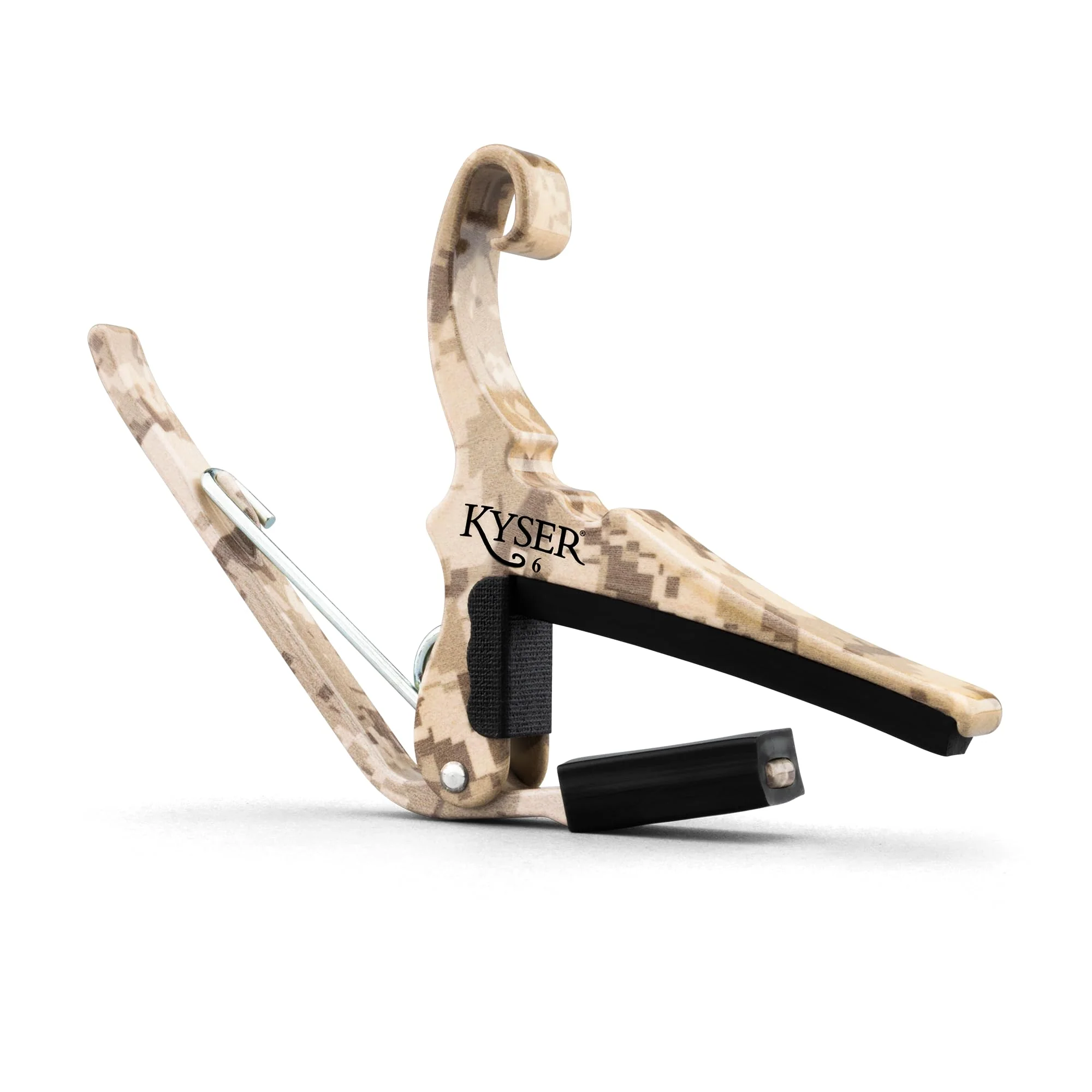 Kyser/Guitars for Vets Quick-Change Guitar Capo for 6-string acoustic guitars, KG6G4V2A Desert Camo