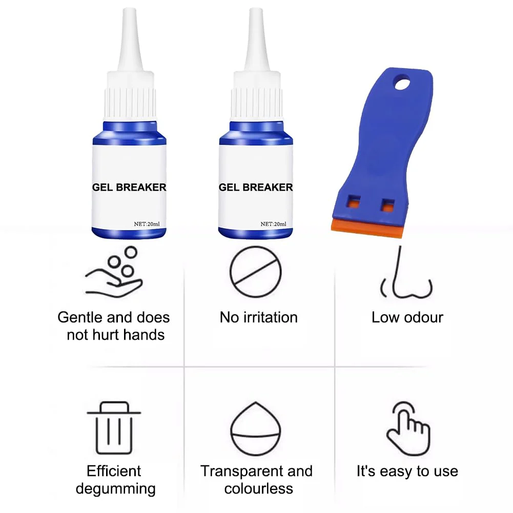 Label remover, adhesive residue remover, adhesive remover, sticker remover, quickly removes adhesive residue, labels, stickers from smooth surfaces, label remover, with a multi-purpose scraper - Image 7