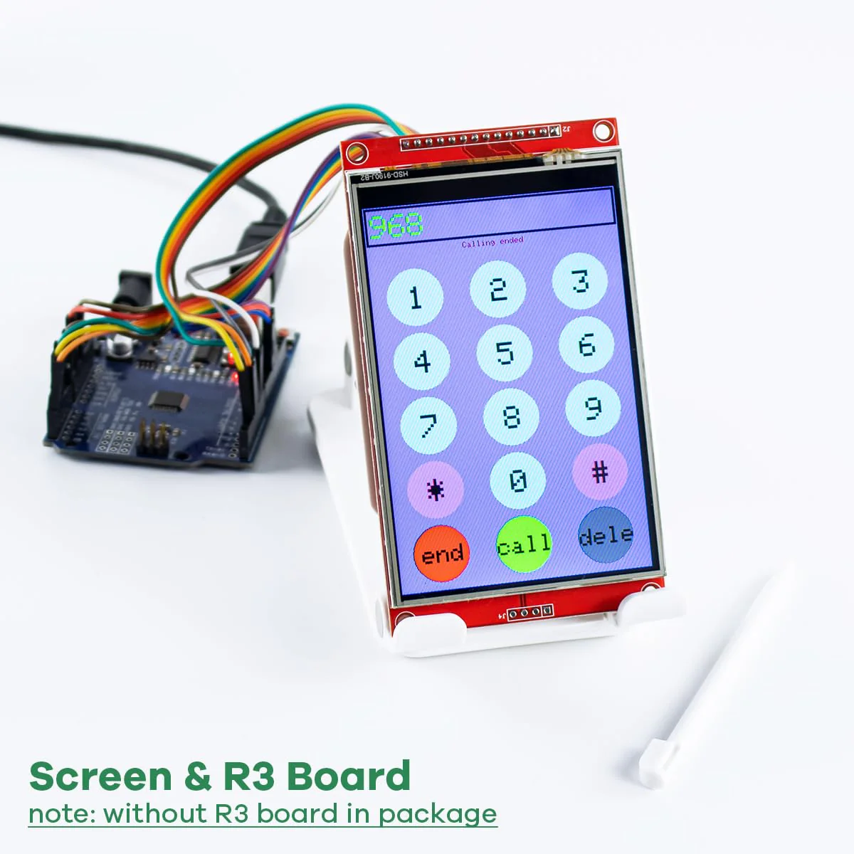 LAFVIN 4.0 Inch TFT LCD Touch Display Shield Module 480 x 320 SPI Serial ST7796S with Touch Pen Compatible with Arduino - Image 5