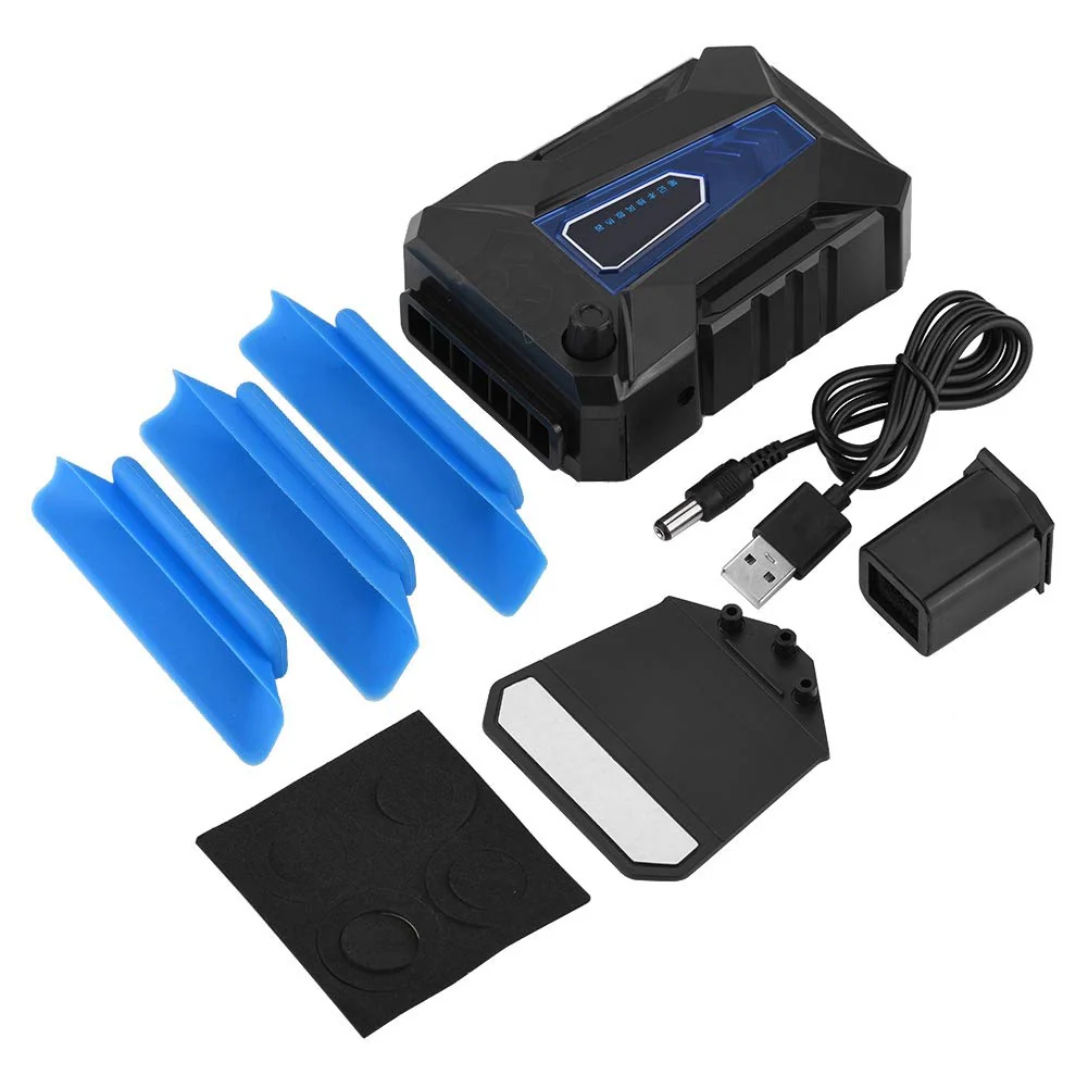 Laptop Fan Cooler - External Gaming Cooler - 2000-4100RPM Air Extracting USB Cooler Cooling Fan - Image 9