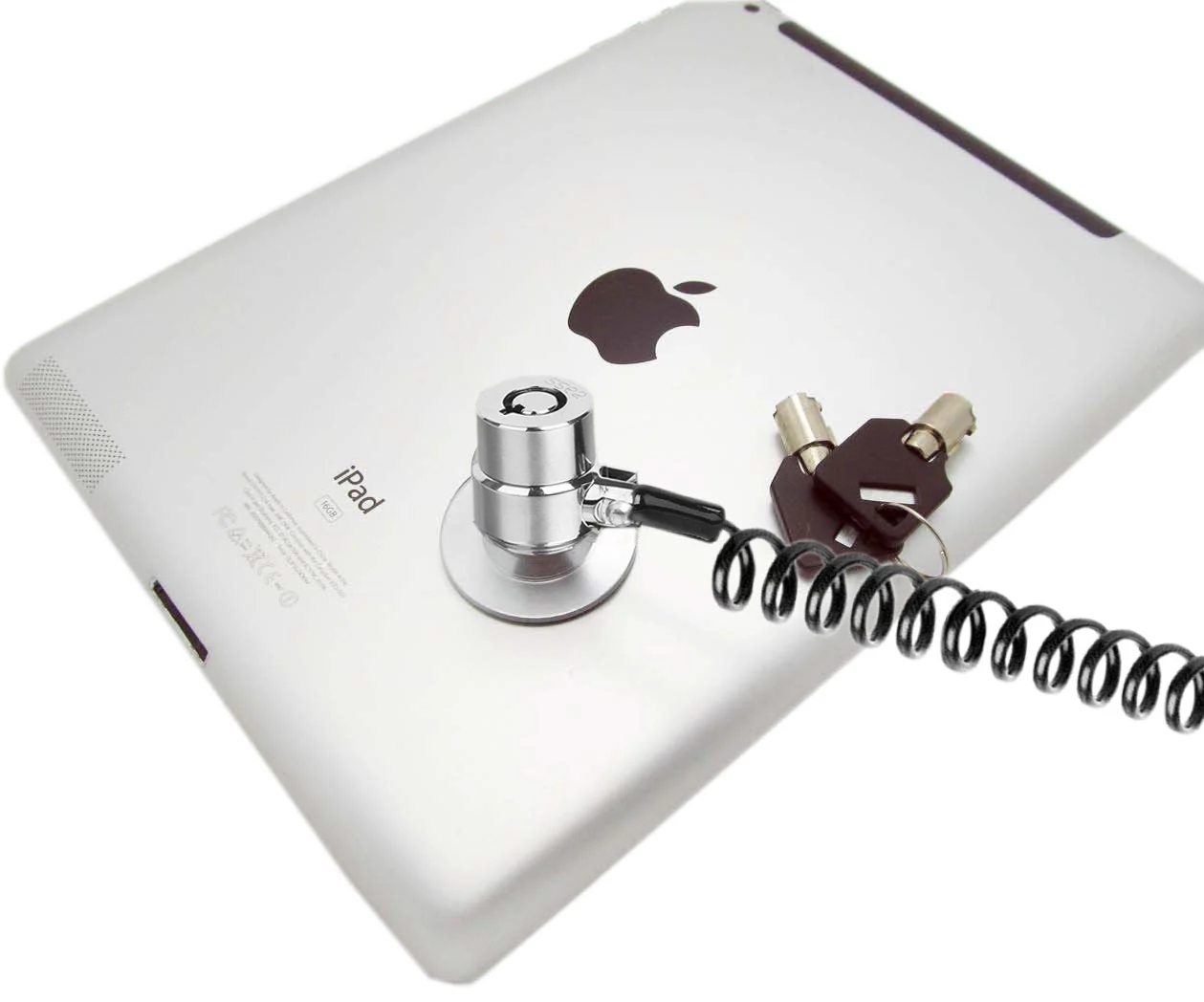 Laptop Lock Cable Lock Computer Lock Hardware Security Cable Lock Anti Theft Lock for Laptop, MacBook, iPad, Tablets Spring key lock + silver lock slot - Image 4