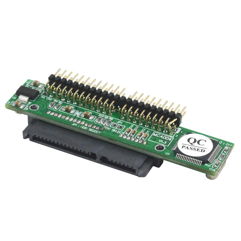 Laptop SATA to IDE Adapter, Convert 2.5 Inch Serial ATA HDD Hard Disk Drive or SSD to 44 Pin Male PATA Port (Parallel Type) - Image 2