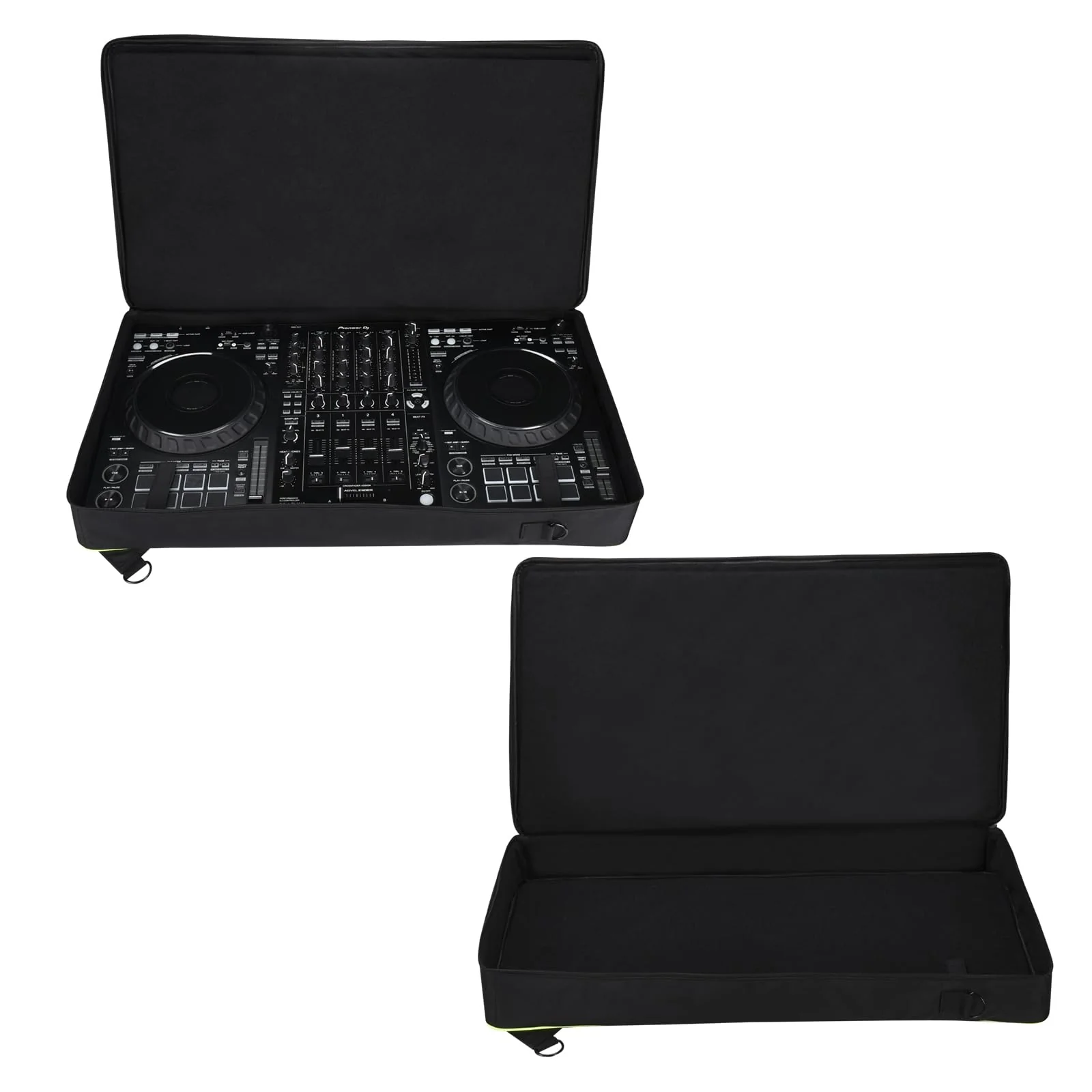 Large capacity DJ storage case for Alpha Theta DDJ-GRV6/Pioneer DDJ FLX10/DDJ 1000/DDJ 1000SRT, Multi-functional storage bag for Outdoors Party Bar DDJ Flx10 Case - Image 3