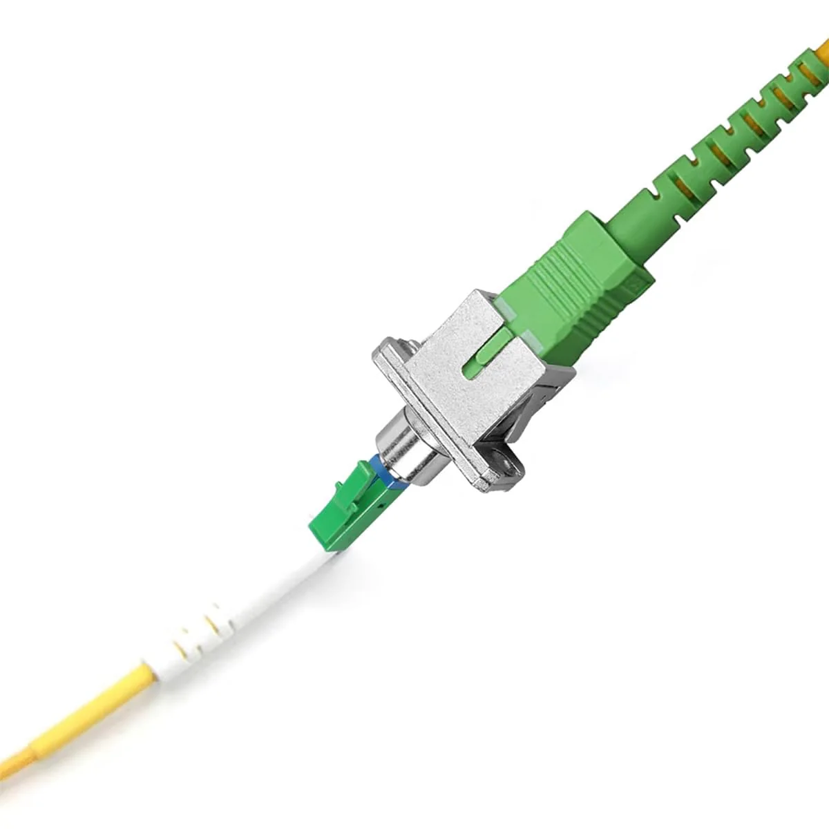 Laroal 2 Pack SC/APC Female to LC/APC Male Single Mode Fiber Optic Adapter for Long Lasting and Fast Fiber Optic Coupling in Data Center - Image 6