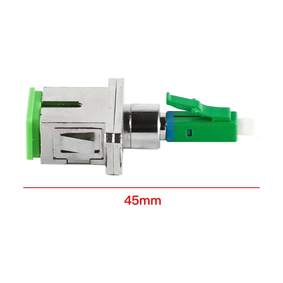 Laroal 2 Pack SC/APC Female to LC/APC Male Single Mode Fiber Optic Adapter for Long Lasting and Fast Fiber Optic Coupling in Data Center - Image 7