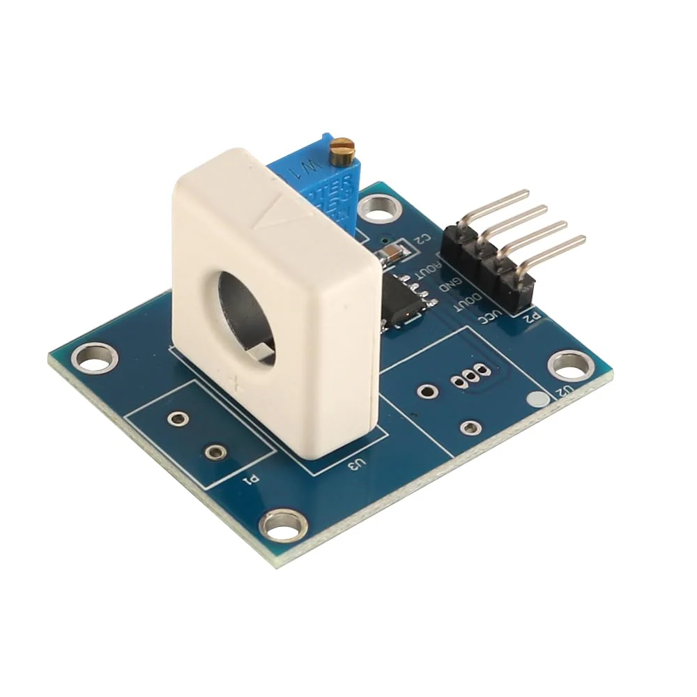 Laroal Hall Power Sensor Reverberation Sensor DC 5V 35A Short Circuit Overcurrent Protection Detector WCS1800 Suitable for Current Detection - Image 4