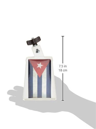 Latin Percussion Collect-A-Bell Cowbell, Graphic Art, 5" (LP20NY-QBA3) - Image 3