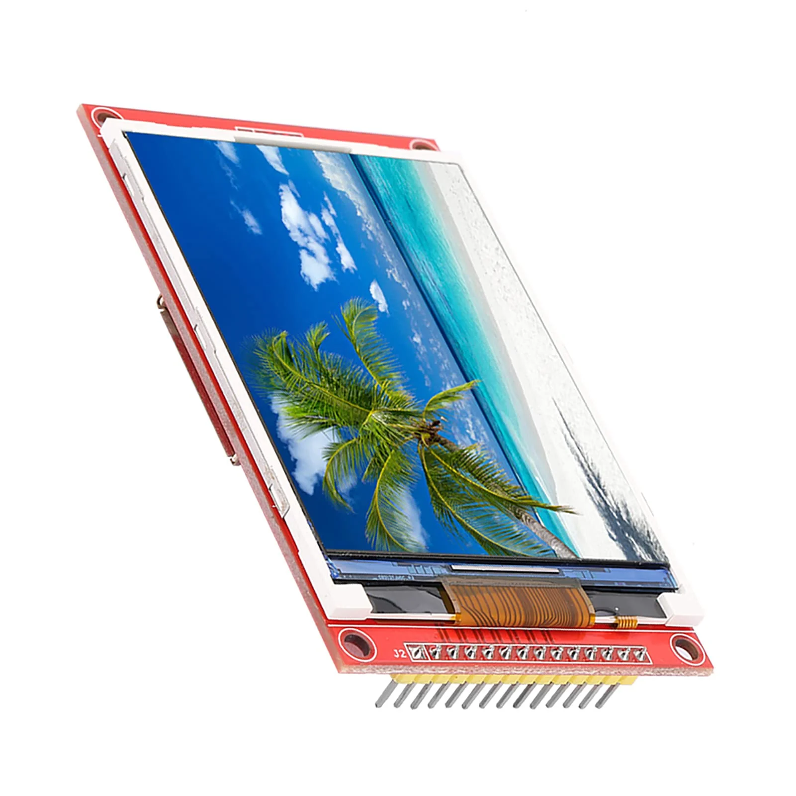 LCD Display Module 3.2 Inch Display TFT 320 240 3.2 Ili9341 3.2 240*320 TFT LCD Display Module 4 Wire SPI TFT LCD Screen with Card Cage TFT Display Module (with Touch) - Image 8