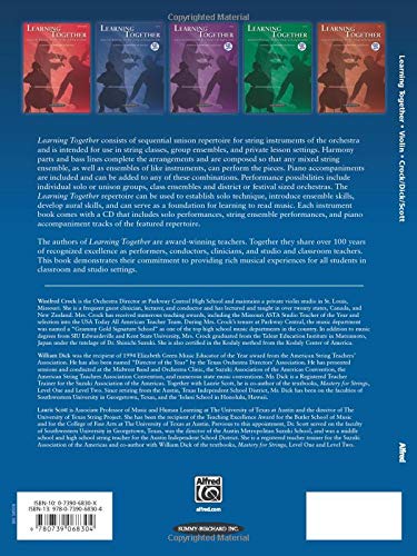 Learning Together: Sequential Repertoire for Solo Strings or String Ensemble (Violin), Book & Online Audio - Image 2