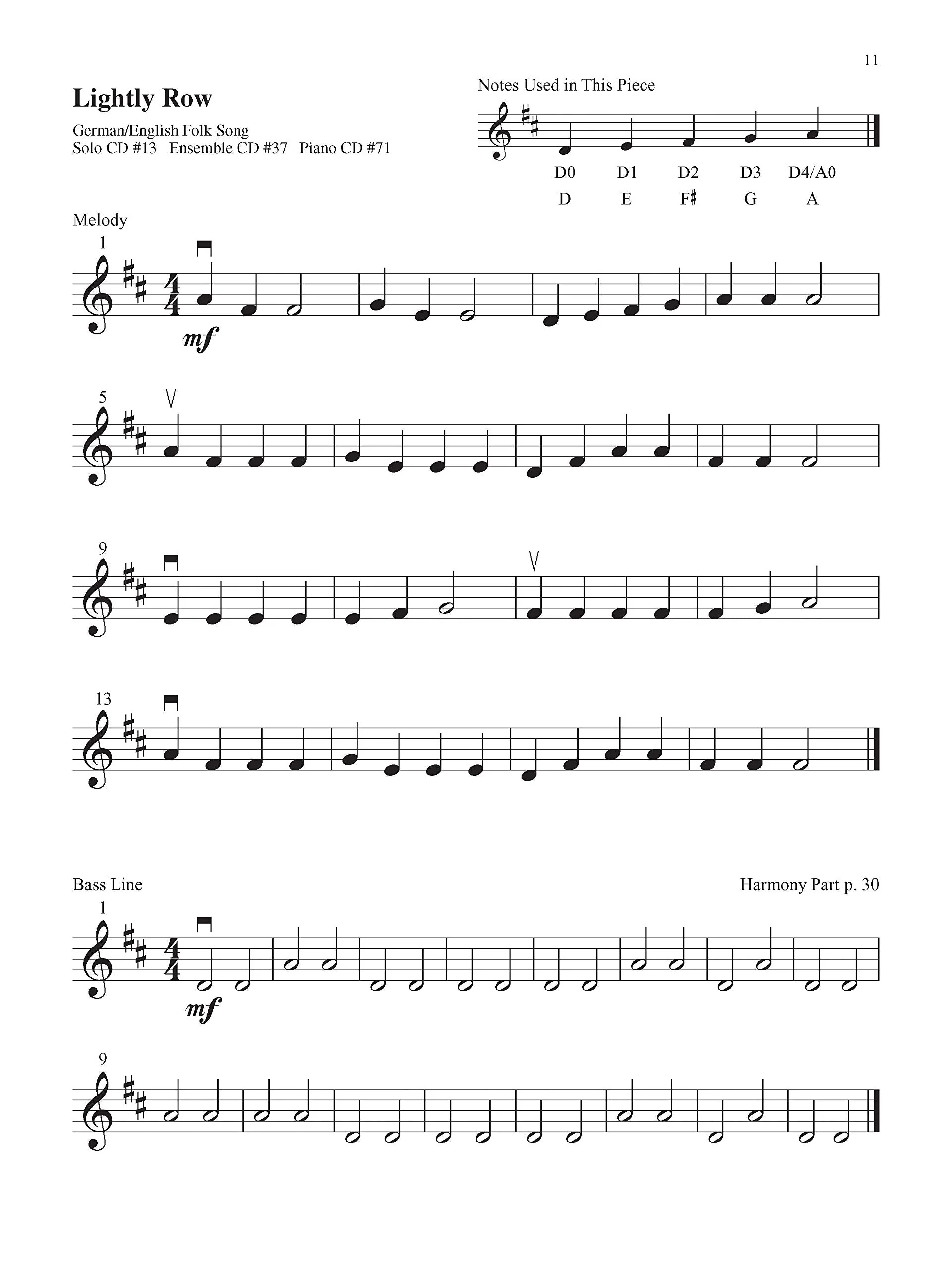 Learning Together: Sequential Repertoire for Solo Strings or String Ensemble (Violin), Book & Online Audio - Image 4