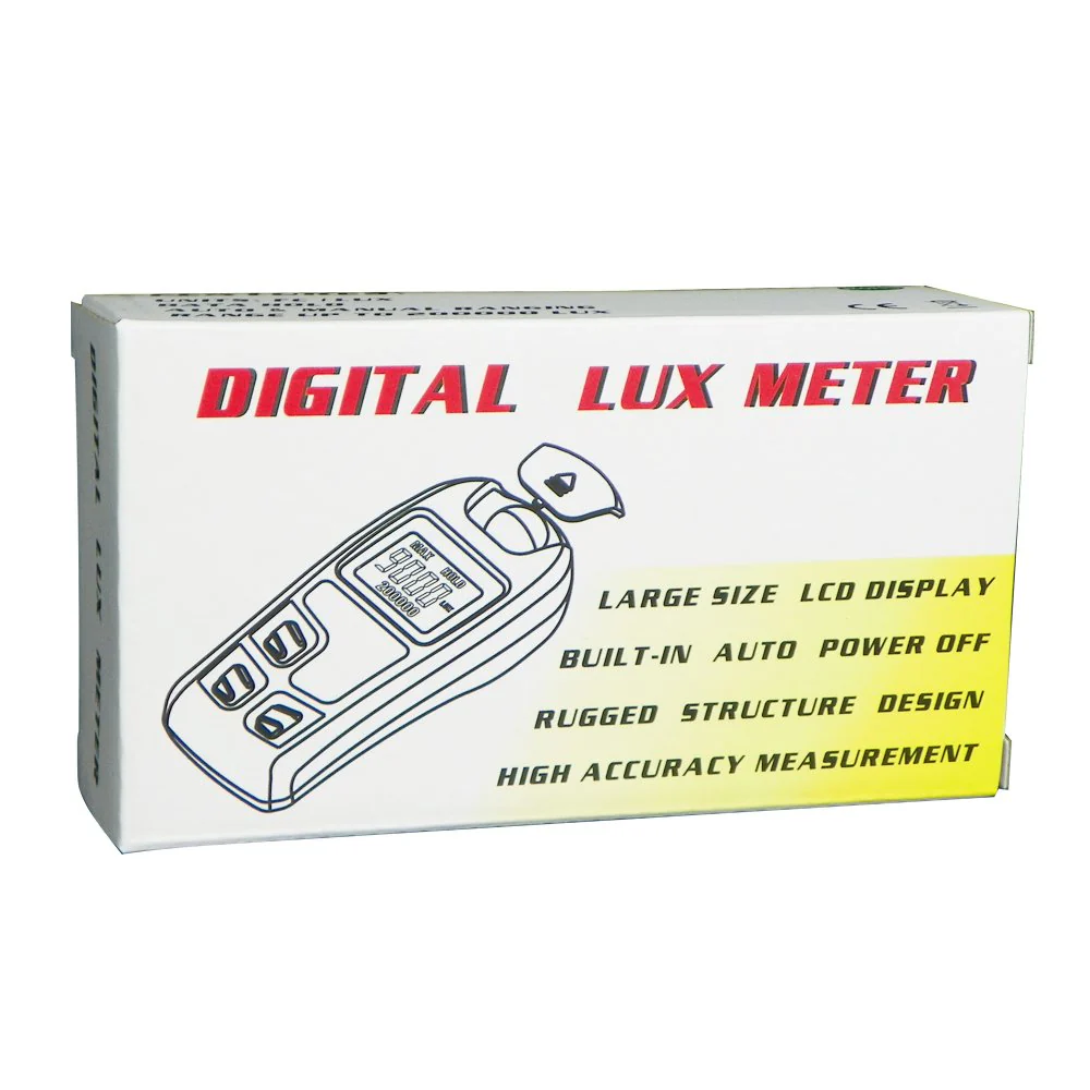 Leaton Digital Luxmeter/Digital Illuminance Light Meter lux meter with LCD Display(Range: 0.1~200,000 Lux Luxmeter, 0.01~20,000Fc) - Image 6